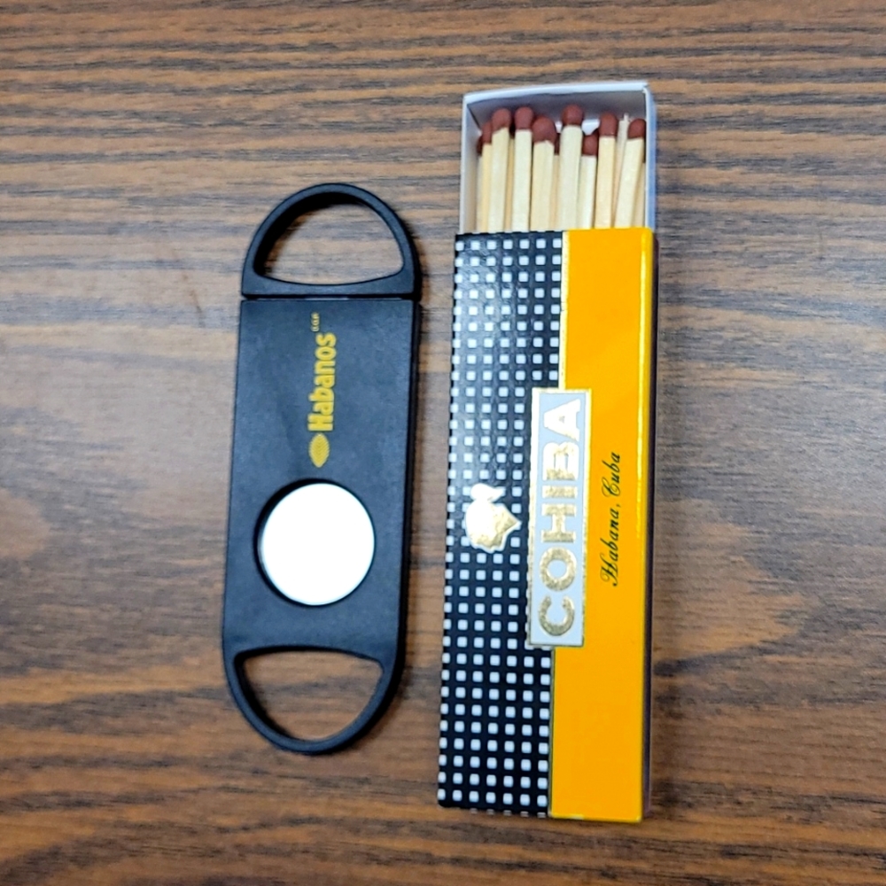 Habanos Cutter and Matches
